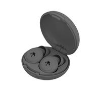 Tapón para los oídos de silicona de triple capa, protector de oído, filtro de ruido, cancelación de sueño, silencioso, tapones para los oídos (negro)