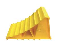 Tapón para neumáticos: bloqueo antideslizante portátil, resistente para ruedas, soporte de neumáticos de carga pesada | Equipo de seguridad para estacionamiento seguro de camiones de remolque