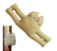 Tapón para puerta de animales de dibujos animados, protector de pellizcos para bebés, protección de seguridad antigolpes, cojín flexible para los dedos, lindo y reutilizable, para interior del hogar