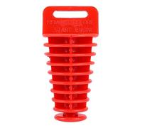 Tapón para Silenciador Tubo de cola Escape Qiilu Escape de la Motocicleta Silenciador de goma rojo 98 mm para motocicletas ATV de 2 tiempos / 4 tiempos QUAD