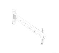 Tapón para ventanas con material de acero al carbono, diseñado para restringir el ancho de apertura y aumentar la protección contra caídas y acceso no autorizado (1 blanco)