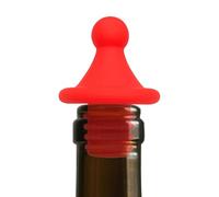 Tapón para vino de silicona - Tapones selladores para botellas de vino - Cierre hermético para frescor para cerveza, para casa, playa, al aire libre y reuniones