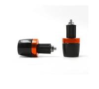 Tapón Puños Manillar Motocicleta para Yamaha Nmax N-MAX 125 155 2017-2025 Extremo Manillar Motocicleta(Naranja)