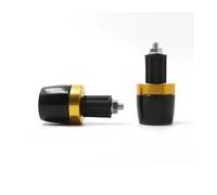 Tapón Puños Manillar Motocicleta para Yamaha Nmax N-MAX 125 155 2017-2025(Oro)