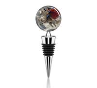 Tapón reutilizable para botellas de vino, reproducción de Napoleón cruzando los Alpes, para fiestas y bodas.