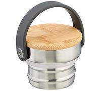 Tapón Rosca Bamboo para Botellas Basic Steel