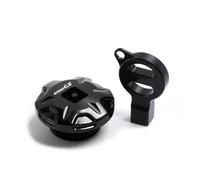TapóN Rosca Llenado Aceite Tapa Antirrobo para Tapón De Aceite De Motor De Motocicletas B&MW R1300GS R 1300 GS R1300 GS 1300GS 2025(Black)