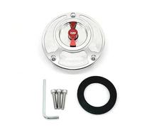 TapóN Rosca Llenado Aceite Tapa Del Tanque De Combustible Para YAM&AHA FZ6, FZ6R, FZ1, R1, R6, R6S, FZ16, FJR1300, R25, MT10, FZ8, XSR 700 Y 900(Silver6)