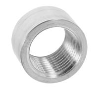 Tapón Soldable Inserto Roscado de Aluminio Plata para Radiadores | Accesorio de Soldadura, Diseño Personalizado, Uso en Cárteres de Aceite, Acabado Ligero