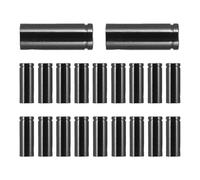 Tapón terminal del tubo del cable externo para ciclo, tapa del cable del freno del cambio de ciclo - Cubierta antipolvo para cable externo de freno ciclo de 20 piezas - Cubierta antipolvo para cable