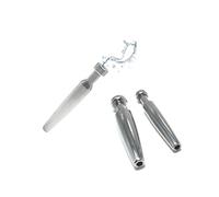 Tapón uretral hueco, dilatador uretral de acero inoxidable, tapón uretral para pene, vocal con orificio, metal, porno, CBT, masturbación, catéter, estimulación uretral, juguete sexual exclusivo para(1