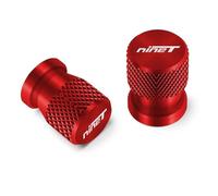 Tapón válvula del neumático Accesorios De Motocicleta CNC, Tapas Para Vástago Válvula Neumático, Cubierta Para BMW R NineT Rnine T Pure /5 Nine Para Scrambler Urban G/S(Rosso)