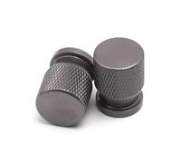 Tapón válvula del neumático Tapón De Cubierta Vástago Puerto Aire Válvula Neumático CNC Motocicleta Para Kawasaki Para Versys 650 1000 X300 300X Para VERSYS1000SE 2020 2021 2022(Grey)