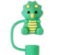 Tapón verde para copa Stanley, de silicona de grado alimenticio, para vasos Stanley de 30 y 40 onzas, puntas reutilizables a prueba de polvo para pajitas de 10 mm, accesorios de vaso Stanley (ZS025)