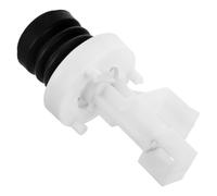 Tapón y Colador de Repuesto para Bomba de Desagüe Lavadora | Plástico Abs Negro, Malla Filtrante de 38mm, Ajuste para Máquinas de Carga Frontal, Instalación Sencilla