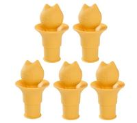 Tapón y embudo de vino 2 en 1, 5 tapas reutilizables para vino espumoso K Keep Stopper, sella a fresco, para vinos