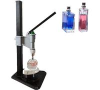 Taponadora de perfume de mano, máquina selladora de viales, herramienta de acero inoxidable de altura ajustable para sellar botellas de perfume