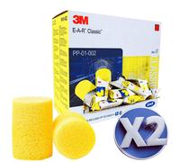 Tapones 3M E-A-R Classic - 200 Pares y Bolsa