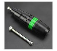 Tapones accidentes motocicleta Almohadillas Protectoras Marco Motocicleta CNC Deslizadores Escape Protectores Contra Choques Para CBR125R CBR150R CBR250 CBR250R(B-verde)