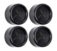 Tapones adhesivos para toallas de mano - 4 unidades de clip de sujeción adhesivo de 4,2 cm, recogedora de toallitas redondas | Colgador de agarre de trapo gris negro para ducha, entrada, garaje,