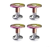 Tapones ajustables para cabecero de cama con diseño roscado para evitar que se agite y asegure la posición de los muebles (38-46 mm)