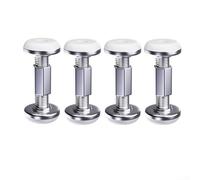 Tapones ajustables para cabecero de cama con diseño roscado para evitar que se agite y asegure la posición de los muebles (75-93 mm)