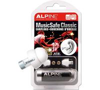 Tapones Alpine MusicSafe Classic - Mejore su experiencia musical sin arriesgarse a sufrir daños auditivos - Tres juegos de filtros intercambiables - Cómodo material hipoalergénico - Tapones reutilizables