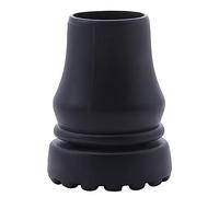 Tapones antideslizantes para bastón de senderismo, punta inferior de muleta, protectores de cabeza de bastón de goma reemplazable
