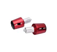 Tapones antivibración para puños de Manillar de Motocicleta Yamaha XMAX300 XMAX400 X-MAX125 X-MAX250 (Rojo)