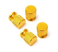 Tapones Coche Rueda para Mazda 6 GG GH GJ | A Prueba De Polvo E Impermeable Aluminio Resistente Al Polvo Tapones Rueda Coche(Oro)
