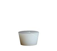 Tapones cónicos de silicona transparente con agujeros, resistentes y de goma, tapón cónico para botella (14 x 19 x 26 mm, 5 unidades)