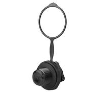 Tapones de aire en espiral para barcos de 0,87 pulgadas,Reemplazo del tapón del colchón de aire,Válvula de aire de repuesto para barcos inflables de plástico negro,Facilidad de