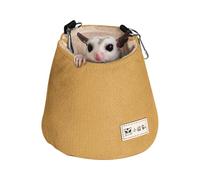 Tapones De Azúcar - Bolsa Para Ardilla Colgante, De Jaula Acogedora | Cama oscilante De Polar Suave, De Sueño De Hámster, Cabaña Cojín Desmontable, Revestimiento De Tela Anima