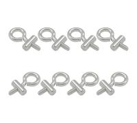 Tapones de bloqueo de rieles ajustables de acero inoxidable 304 de 6 mm, accesorios de tubería para autocaravanas, campistas, instalaciones de refugio, kit de tapones de rieles de tienda de campaña