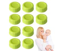 Tapones de botella estrechos palmeras de leche de repuesto para taza de agua para bebés - Tapas reutilizables para biberones para coche, avión, viajes, viajes de negocios