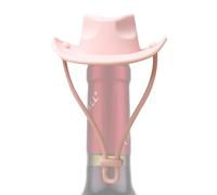 Tapones De Botella Sombrero De,Silicone En Forma De Sombrero Para Vino - Accesorio Reutilizable Hermético Para Cocina, Divertido Para Reuniones Barbacoa Regalos Champagne Cerveza