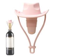 Tapones De Botella Sombrero De,Silicone En Forma De Sombrero Para Vino - Accesorio Reutilizable Hermético Para Cocina, Divertido Para Reuniones Barbacoa Regalos Champagne Cerveza
