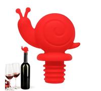 Tapones de champán con forma de caracol, sellador de botellas de vino - Tapón de botella de vino espumoso de colores - Tapones de sellado de vino de silicona, selladores de botellas de vidrio para