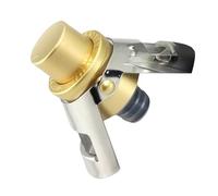 Tapones de champán - Tapón de botella de vino espumoso de acero inoxidable, junta de bomba incorporada a presión | Tapón de botella de vino reutilizable con púas dobles para la con