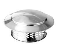 Tapones De Chimenea - Tapa De Lluvia De Acero Inoxidable | Protector De Cubierta De Polvo De Ventilación Del Techo Para Estufas De Casa De Construcción De Albañilería De Fábrica