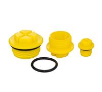 Tapones de Enchufe Blanking para enchufes tubería con roscada Masculina sellar Puertos Flujo Aire Aceite Agua no utilizados en maquinaria y Equipo 5pcs M22x1.5