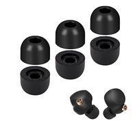 Tapones de Espuma con Memoria para Sony WF-1000XM4 Tapones de Repuesto para Sony AR Piece Foam Tips for WF WI XBA Series Fit Charging Case Size M (3 Pares)