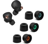 Tapones de Espuma con Memoria para Sony WF-1000XM4 Tapones de Repuesto para Sony AR Piece Foam Tips for WF WI XBA Series Fit Charging Case Size S/M/L Negro (3 Pares).