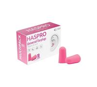 Tapones de espuma para los oídos Multi10 - color rosa Haspro (20 unidades)