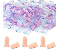 Tapones de espuma para los oídos, supersuaves, para dormir, diseño ergonómico, 36 dB SNR, cancelación de ruido, hipoalergénicos, para bloquear ronquidos, volar, estudiar, trabajar (rosa, 60 pares)