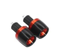 Tapones de Extremo para Manillar de Motocicleta CNC de 7/8" (22 mm) para Suzuki GSX-S 125 150 750 1000/F/ABS, Color Naranja (Naranja).