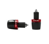 Tapones de Extremo para puños de Manillar de Motocicleta universales de 7/8" (22 mm) para ER-6F, Accesorios deslizantes para puños de Manillar (Rojo).