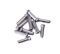 Tapones de línea de freno de bicicleta | Puntas de extremo de cable de bicicleta,10 puntas de freno de aleación de aluminio, guía de cable de bicicleta, tapas de férulas de palanca de velocidad para