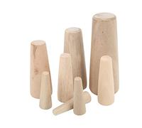 Tapones de Madera Cónicos, Tapones a Través del Casco, Troncos de Madera, 10 Uds., Tapones Cónicos Marinos a Través del Casco, Tapones de Madera Blanda de Emergencia, Tapón de