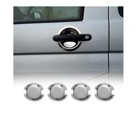 Tapones de manija de puerta cromados compatibles con T5 Caravelle 2003-2015 4 manijas de puerta de acero inoxidable